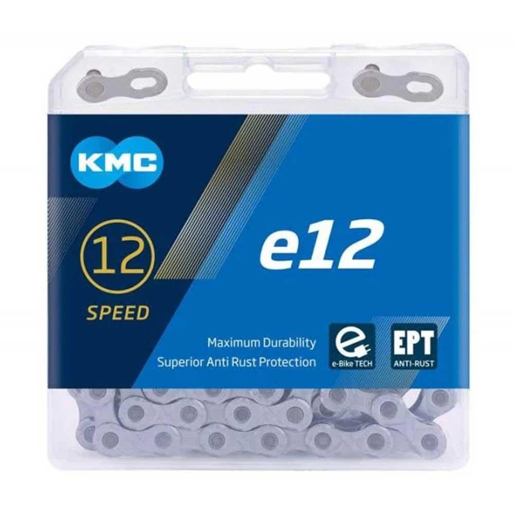 KMC e12 12 Speed Chain Silver 130 Link – Sprocket Gear