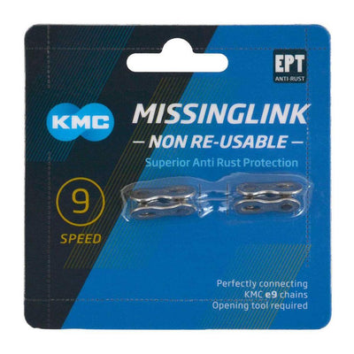 KMC Chain Connectors 9 Speed - Sprocket & Gear