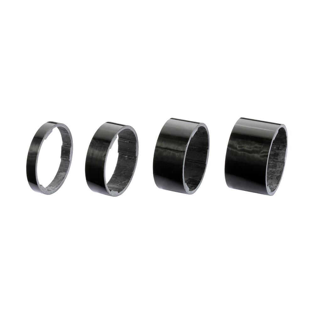 BBB UltraSpace 1.1/8 in Carbon Headset Spacers 5-10-15-20mm - Carbon - Sprocket & Gear