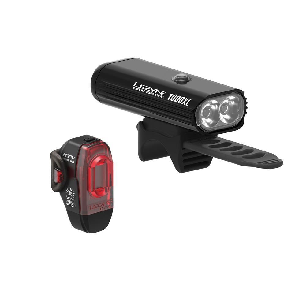 Lezyne Lite Drive + KTV Drive Pro LED set rechargeable - Sprocket & Gear