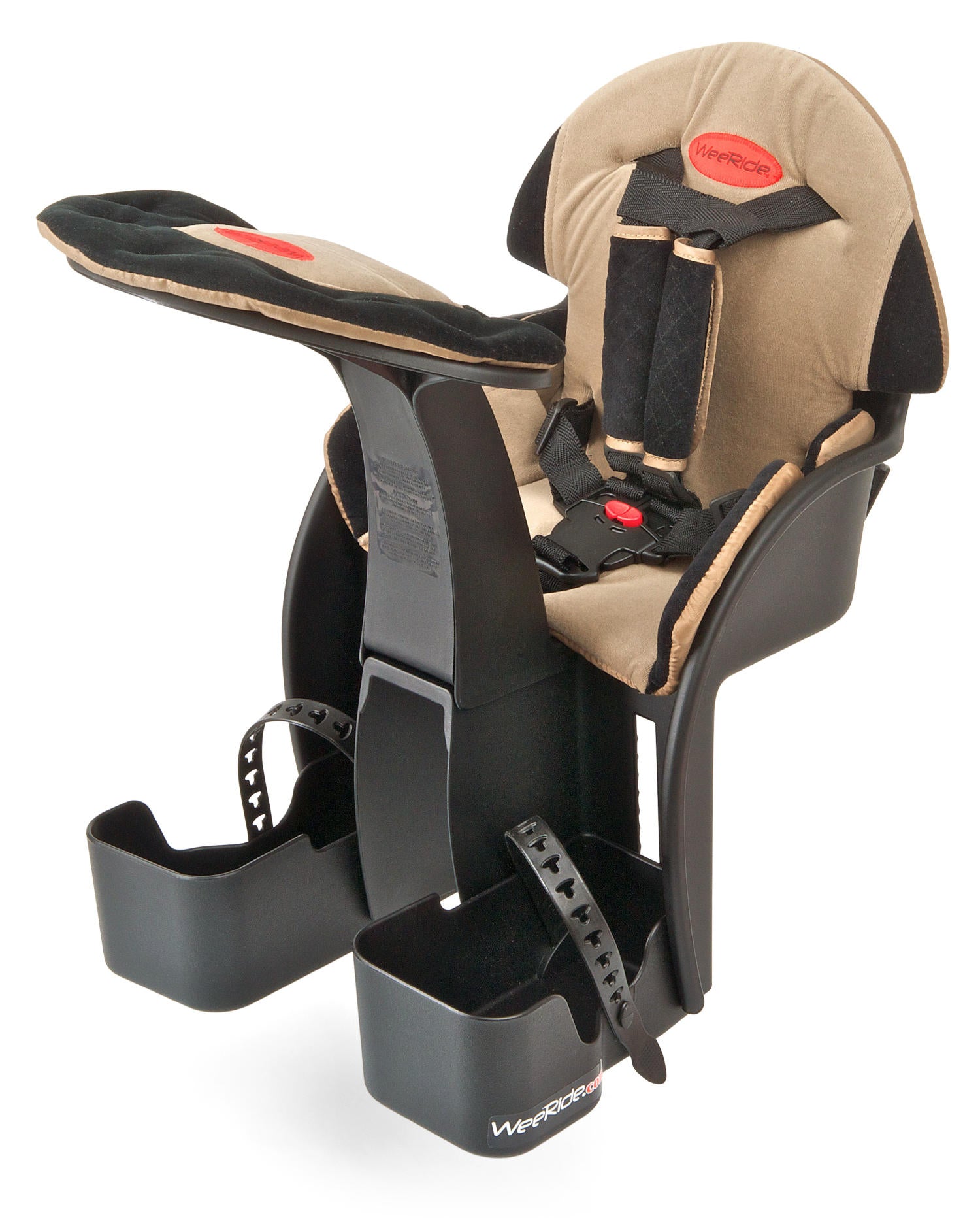 WeeRide Safe Front Deluxe Baby Bike Seat Brown Sprocket & Gear