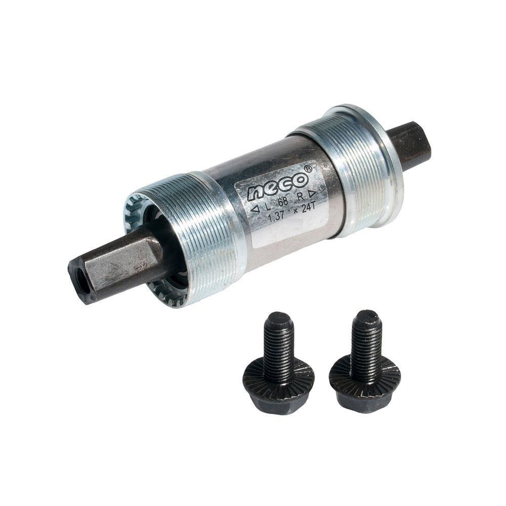 Neco Square Taper Bottom Bracket – 68x119mm JIS, BSA Thread – Universal Bike Replacement Part