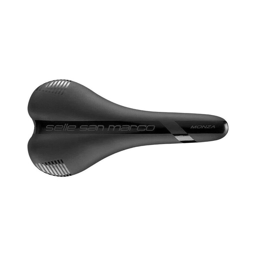 Selle San Marco Ischia (noire, Cuir/synthétique) Pour Vélo De Route/montagne (occasion)
