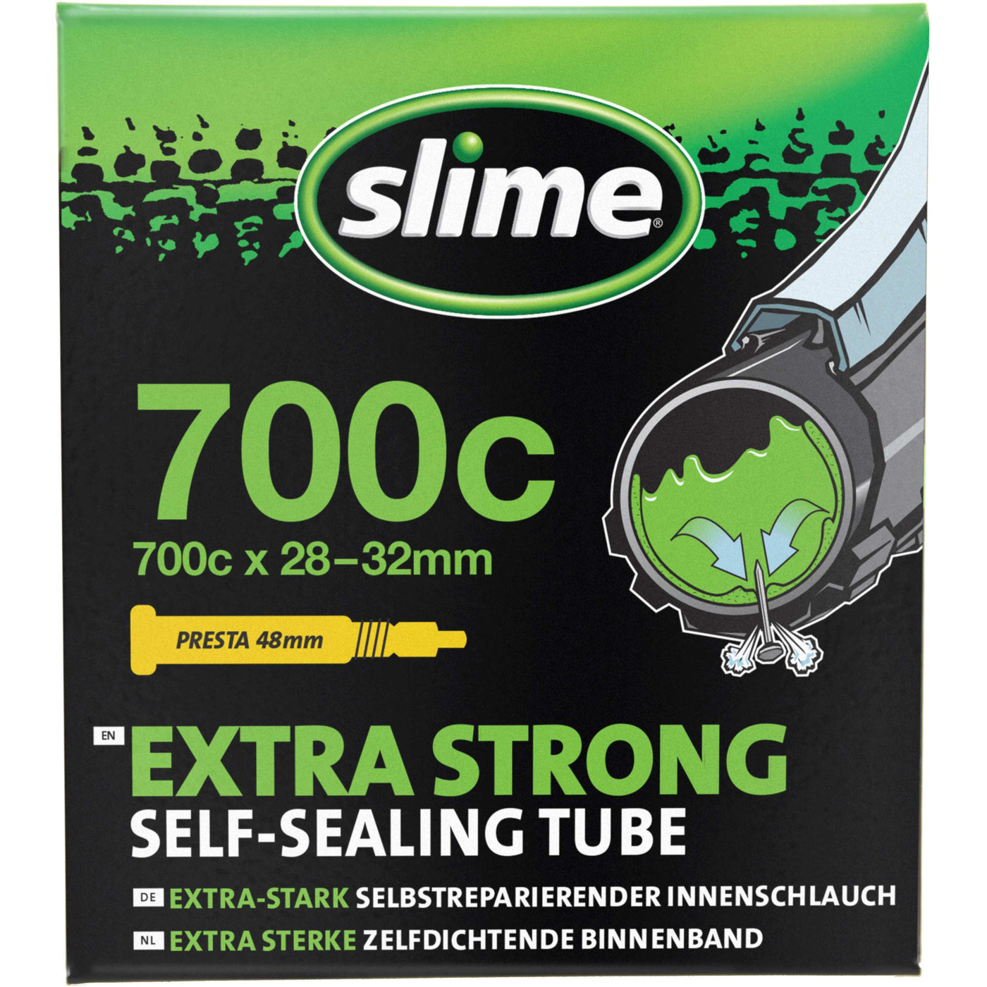 Slime Smart Tube - 700cc x 28-32 - Presta Valve