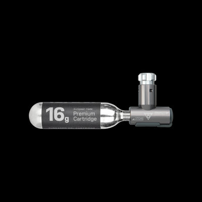 Topeak Airbooster Pump with 16G CO2 Cartridge & Sleeve