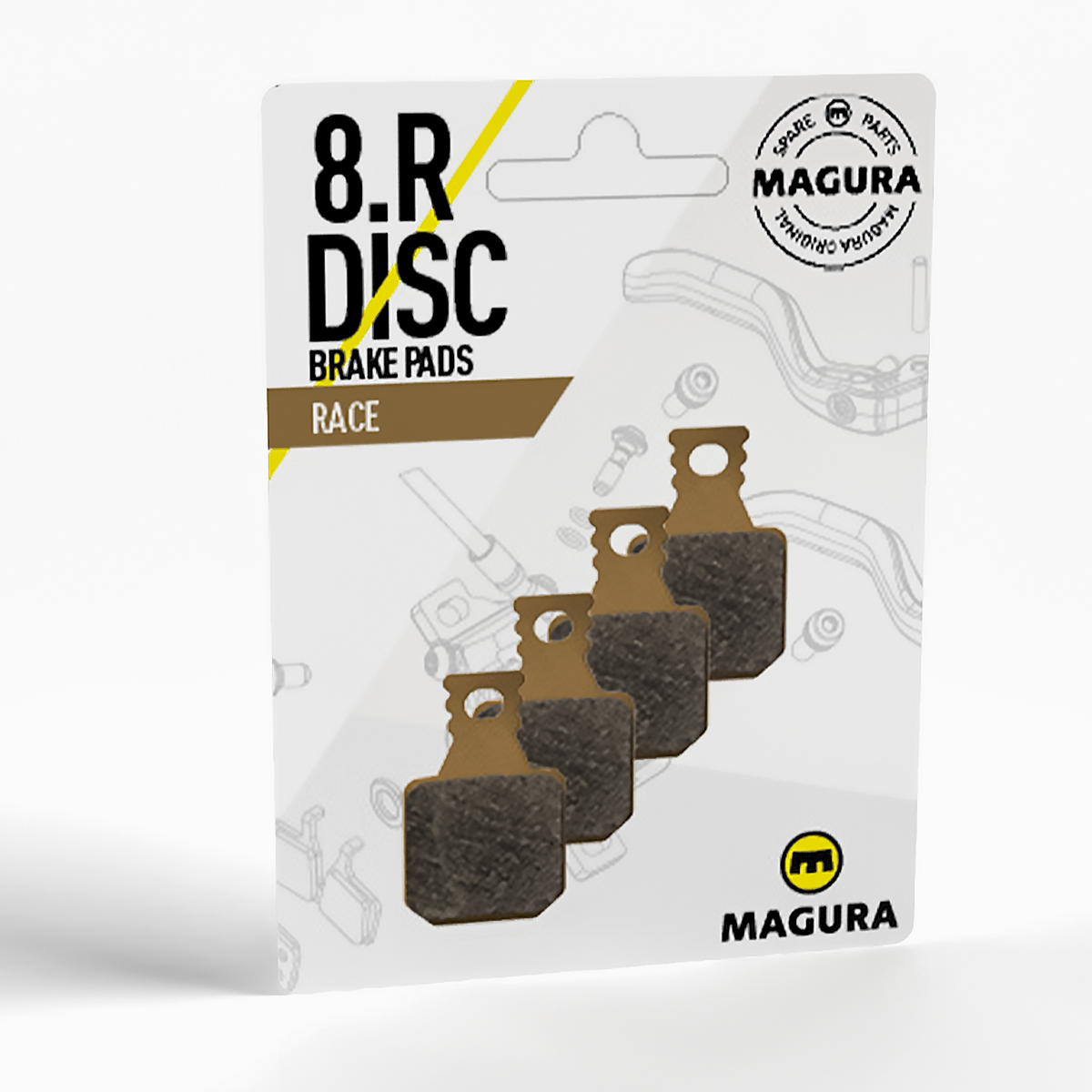 Magura Mountain Bike Brake pads 8.R Race 4 pads for 4 piston calipers