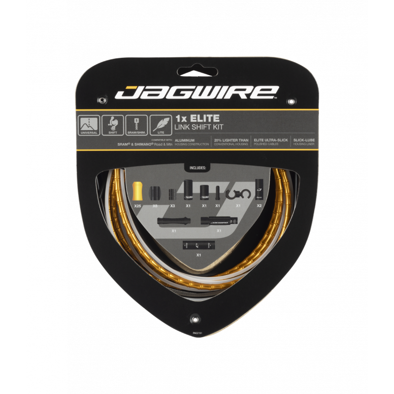Jagwire Elite Link Shift Gear Cable Kit 1x