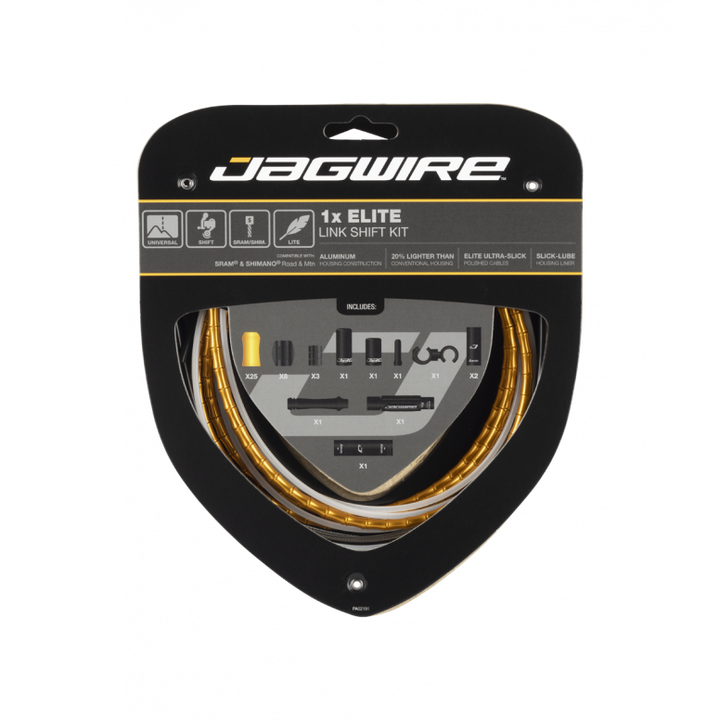 Jagwire Elite Link Shift Gear Cable Kit 1x