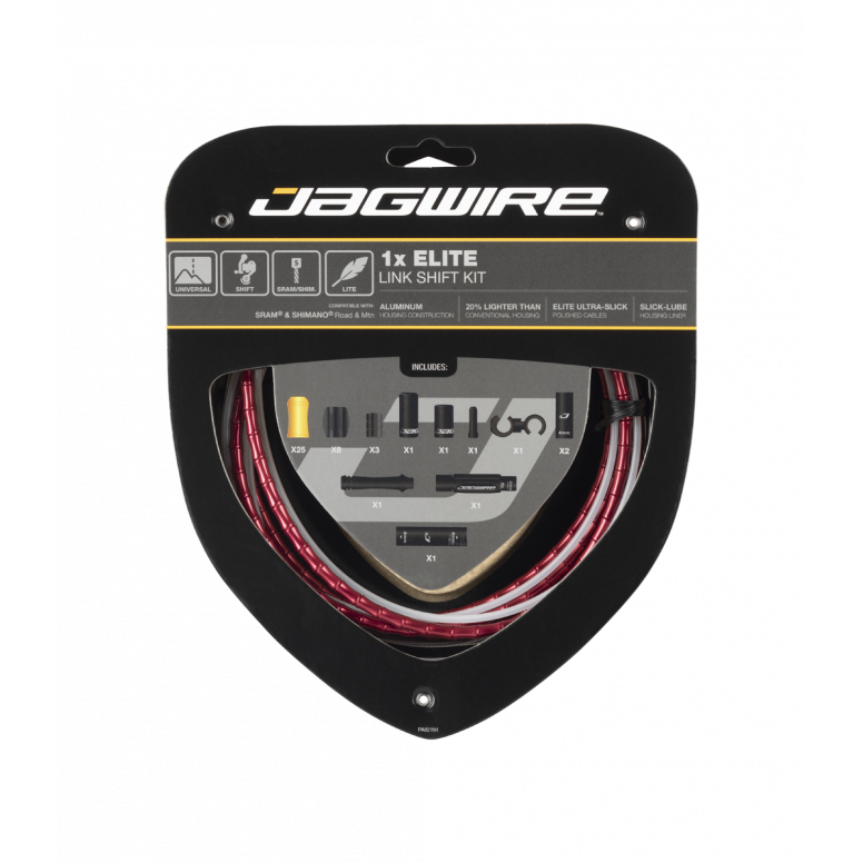 Jagwire Elite Link Shift Gear Cable Kit 1x