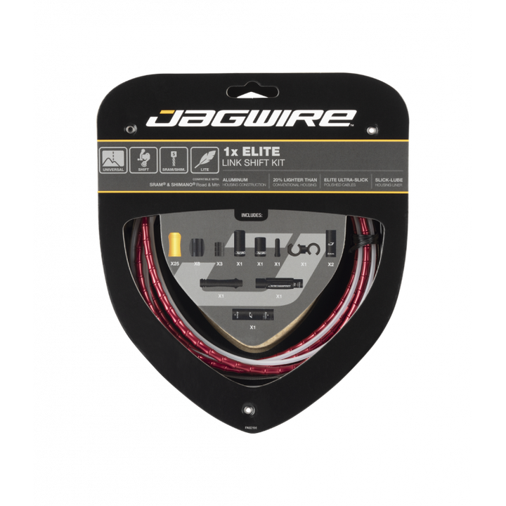 Jagwire Elite Link Shift Gear Cable Kit 1x