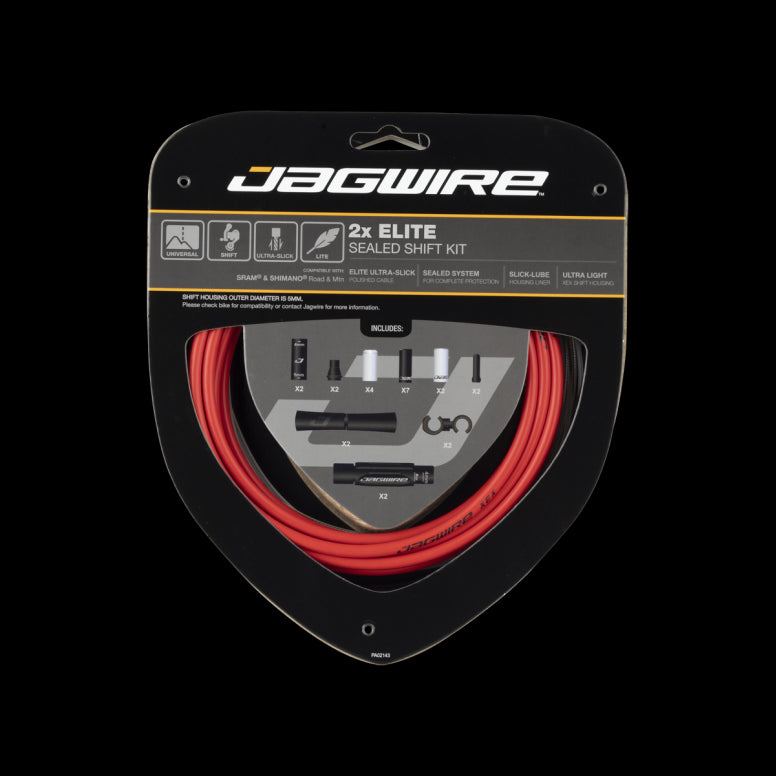 Jagwire Elite Sealed Shift Gear Cable Kit 2x