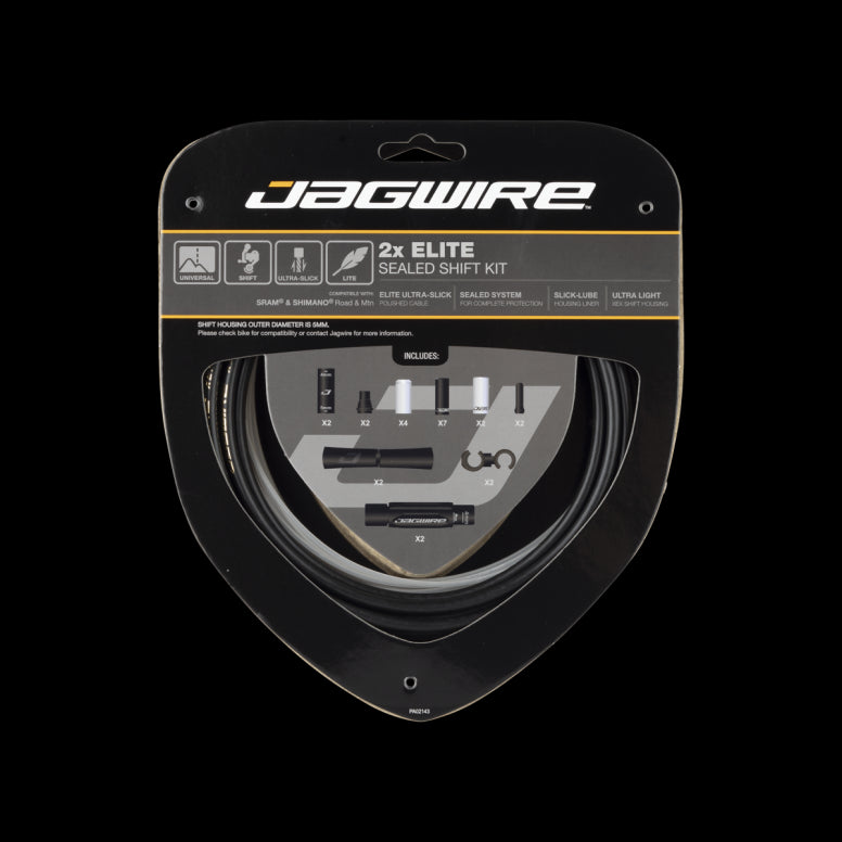 Jagwire Elite Sealed Shift Gear Cable Kit 2x