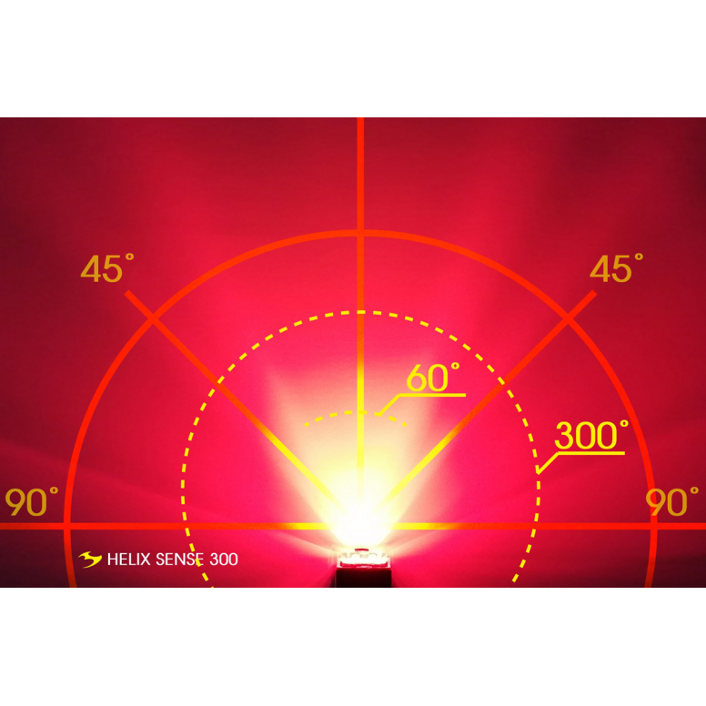 Moon Helix Sense (300lm) Led Rear Bike Light