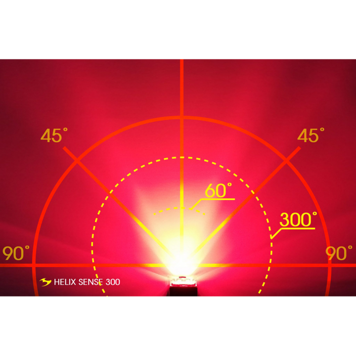 Moon Helix Sense (300lm) Led Rear Bike Light