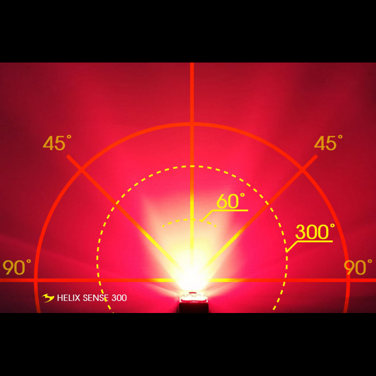 Moon Helix Sense (300lm) Led Rear Bike Light