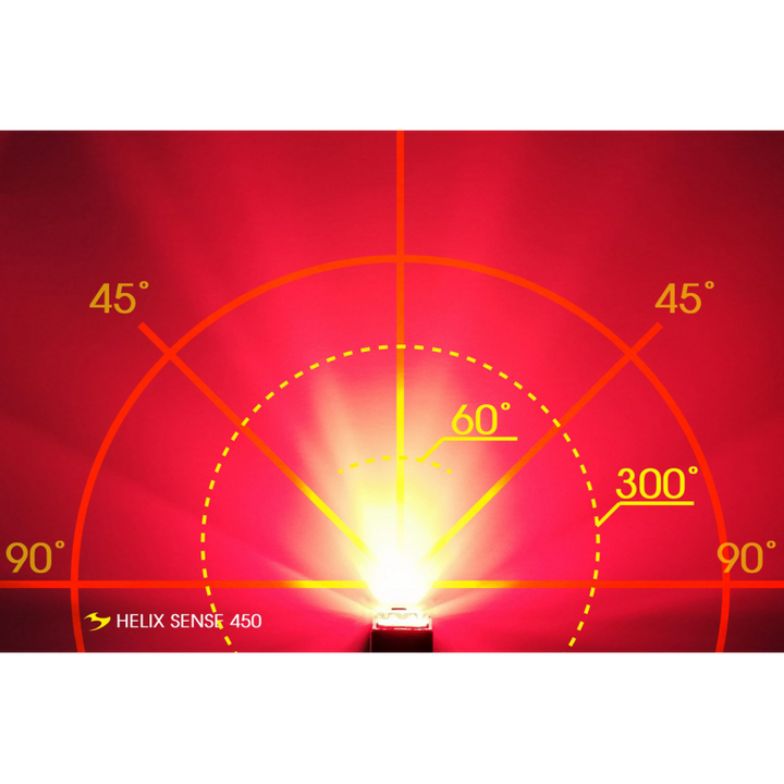 Moon Helix Sense (450lm) Led Rear Bike Light