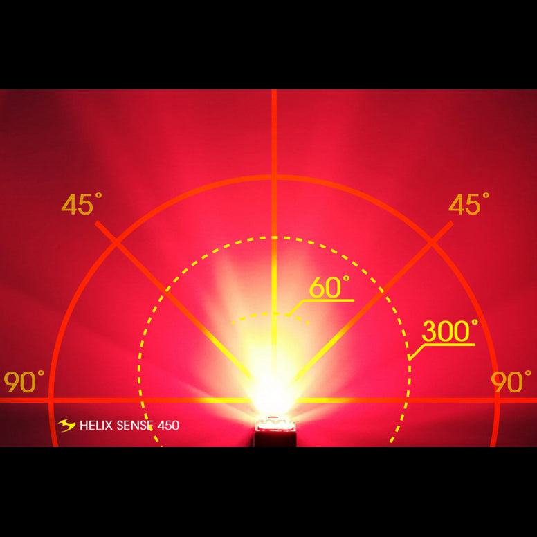 Moon Helix Sense (450lm) Led Rear Bike Light