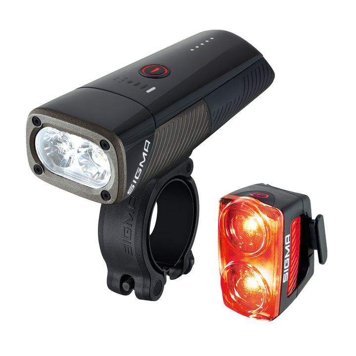 Sigma Buster 1600 &amp; RL 150 Bike Front and Rear Light set