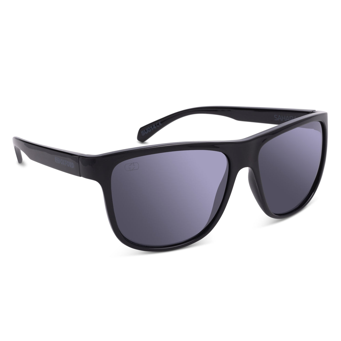 Oxford Cycling Sunglasses Sahara Black Frame Smoke Lens
