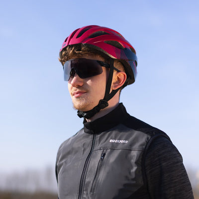 Oxford Cycling Sunglasses Corsa Black Frame Smoke Lens