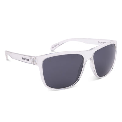Oxford Cycling Sunglasses Sahara Clear Frame Smoke Lens