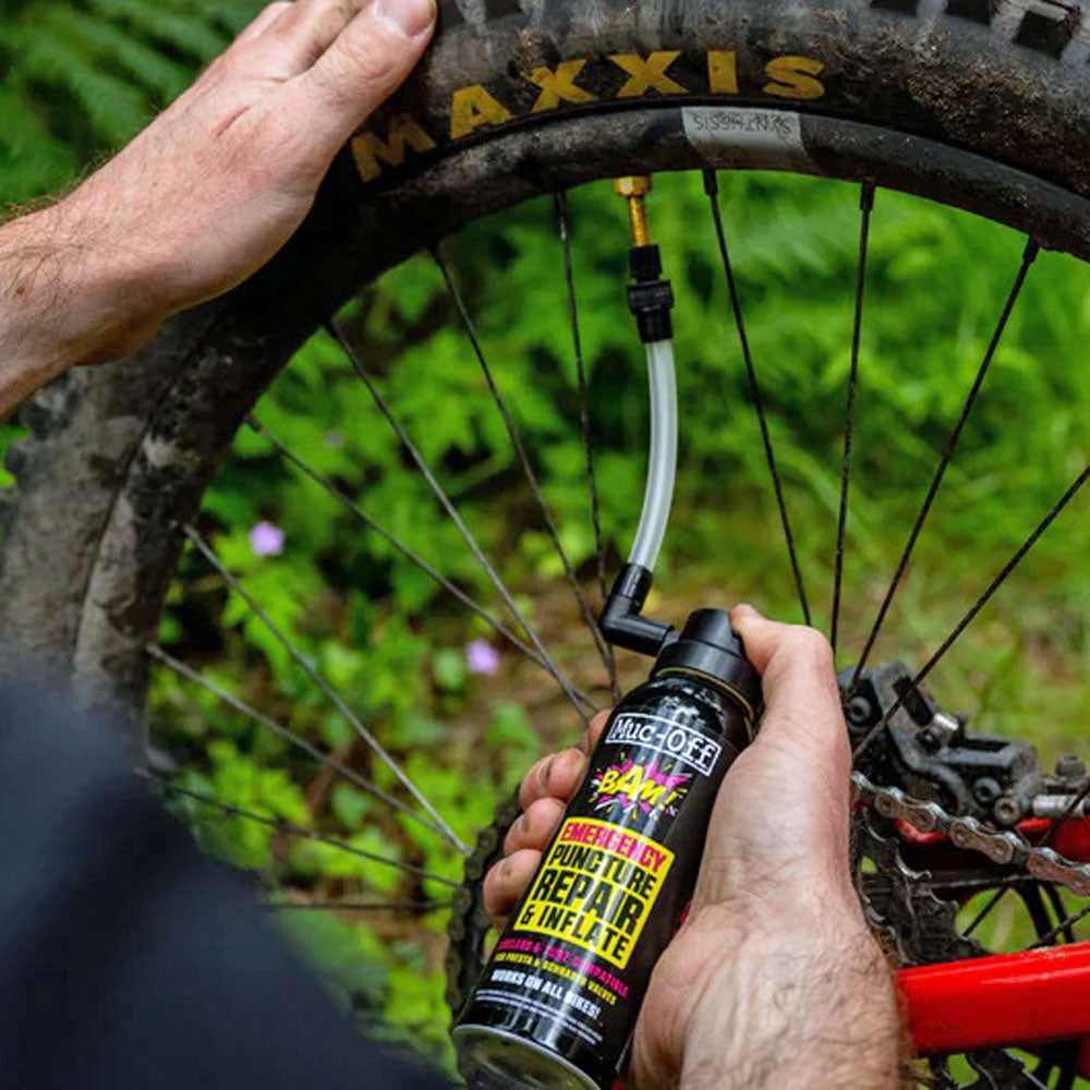 Muc-Off BAM Bike Latex Foam Tyre Sealant 125ml – Sprocket Gear