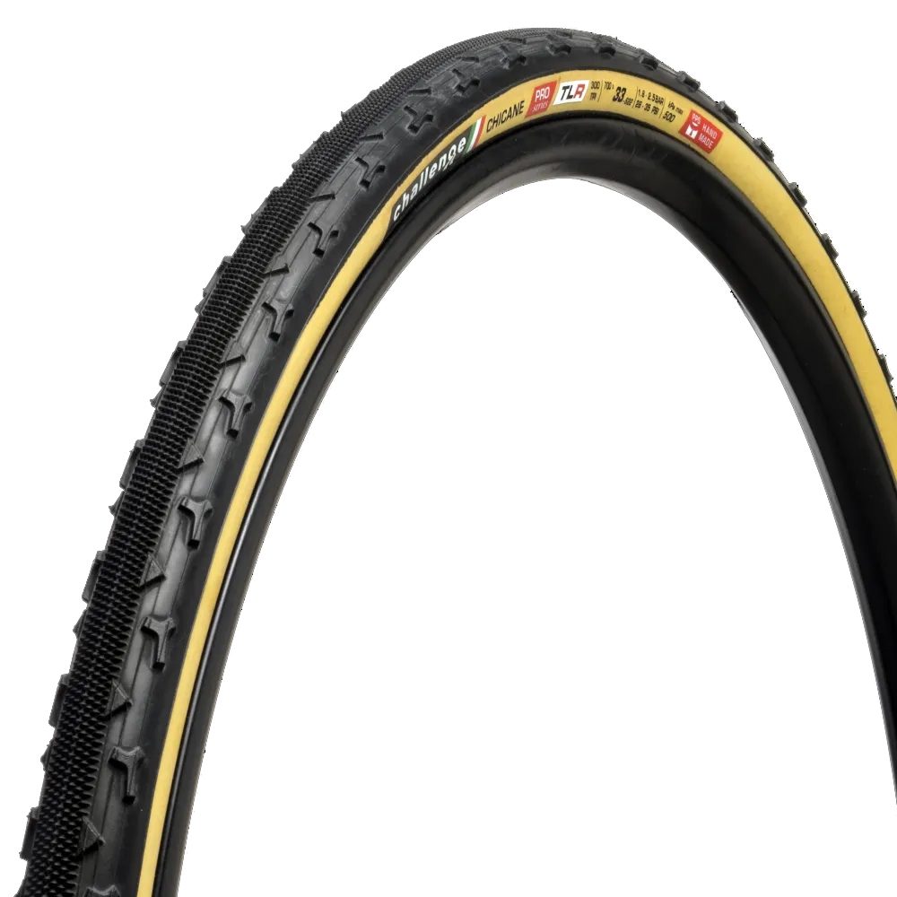 Challenge Chicane Pro Handmade Tubeless CX Tyre Tan 300tpi