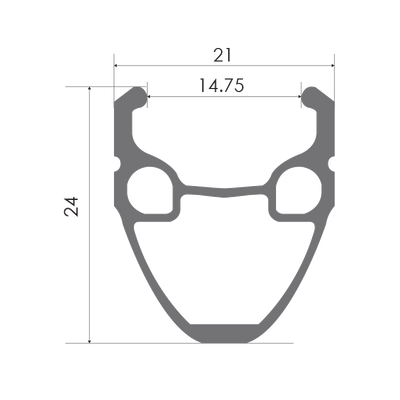 Pro-Lite RT-10 Clincher Wheelset 6061-T6