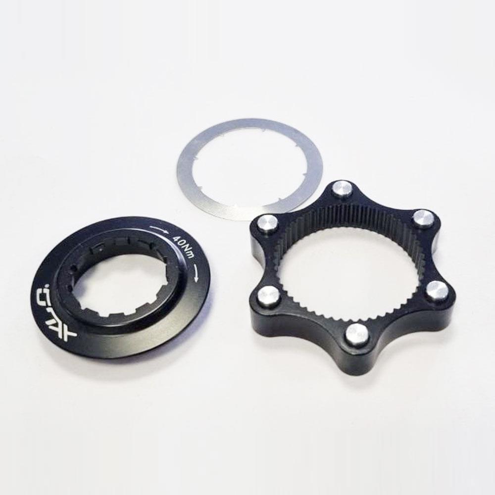 XLC Centerlock Adapter for 6 Bolt Disc Rotor – Sprocket & Gear