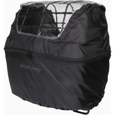 AtranVelo Rainy Duo Cycle Basket Rain Cover With Window