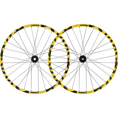 Mavic Deemax DH Yellow 29 6 Bolt Thru Axle Bike Wheels