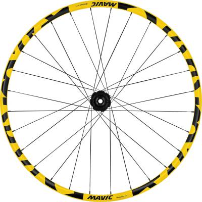 Mavic Deemax DH Yellow 29 6 Bolt Thru Axle Bike Wheels