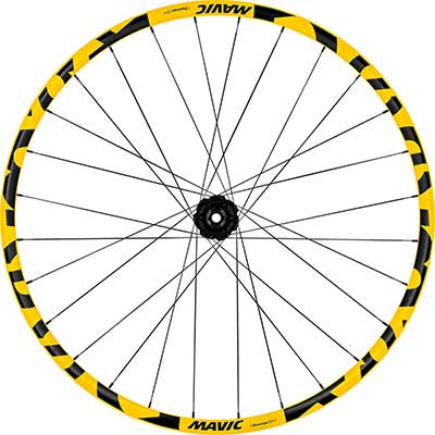 Mavic Deemax DH Yellow 29 6 Bolt Thru Axle Bike Wheels