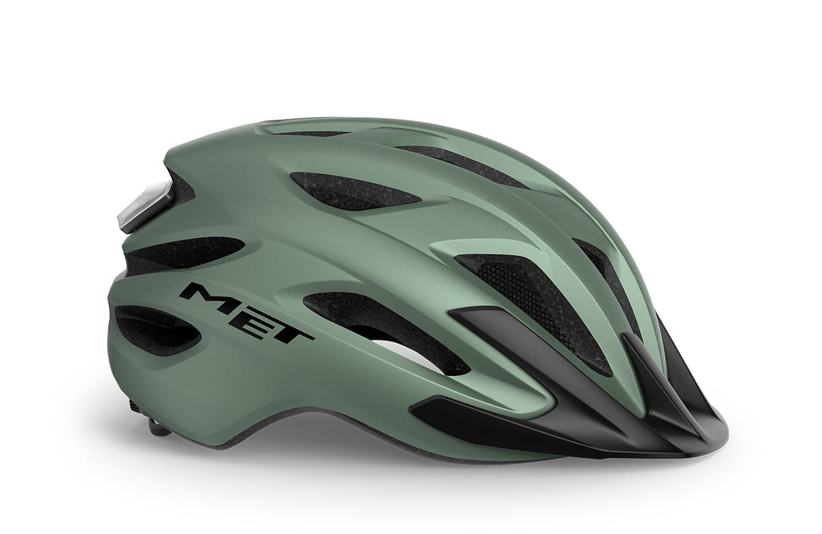 MET Crossover MIPS with Integrated LED Helmet