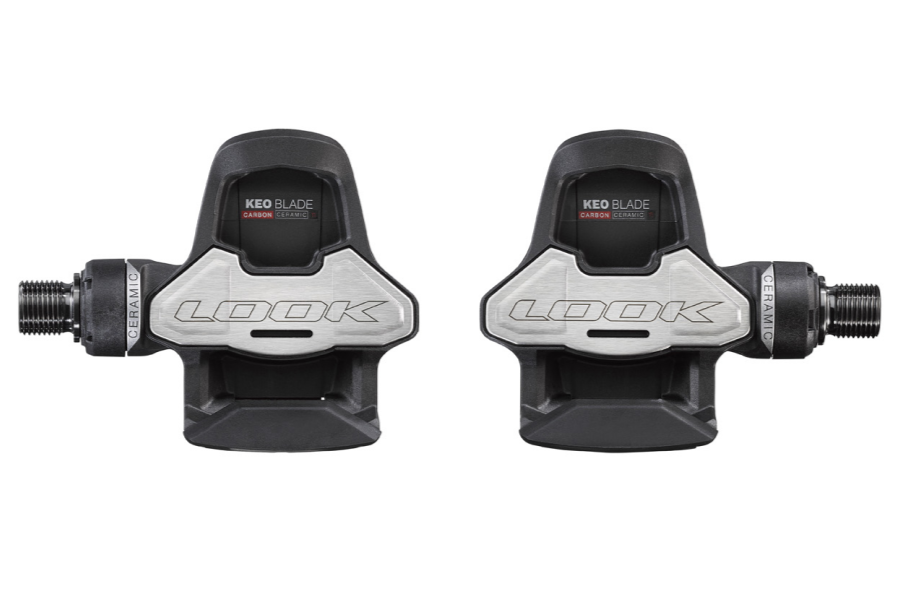 Look Keo Blade Carbon Ceramic TI Pedals with Keo Grip Cleat