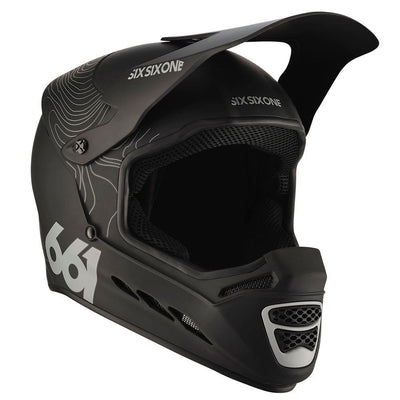 661 Reset Full Face Helmet - Contour Black - Sprocket & Gear