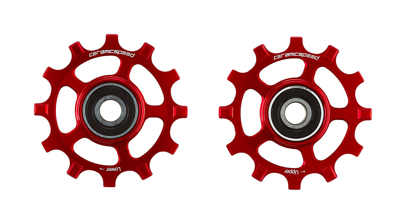 CeramicSpeed Campagnolo 12s Coated Road Pulley Wheels - Sprocket & Gear