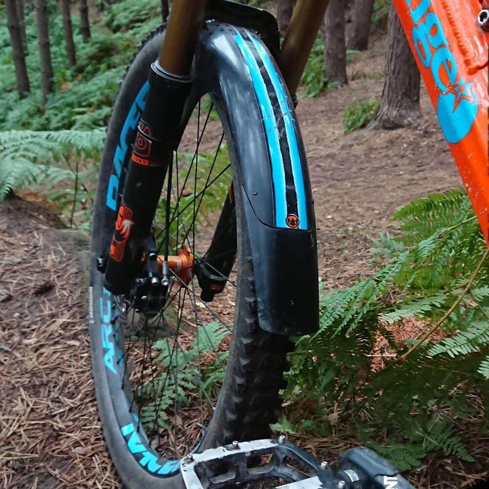 Mtb Rear Hugger Mudhugger MTB Mountainbike Max Extender for front Mud Hugger - Black ...