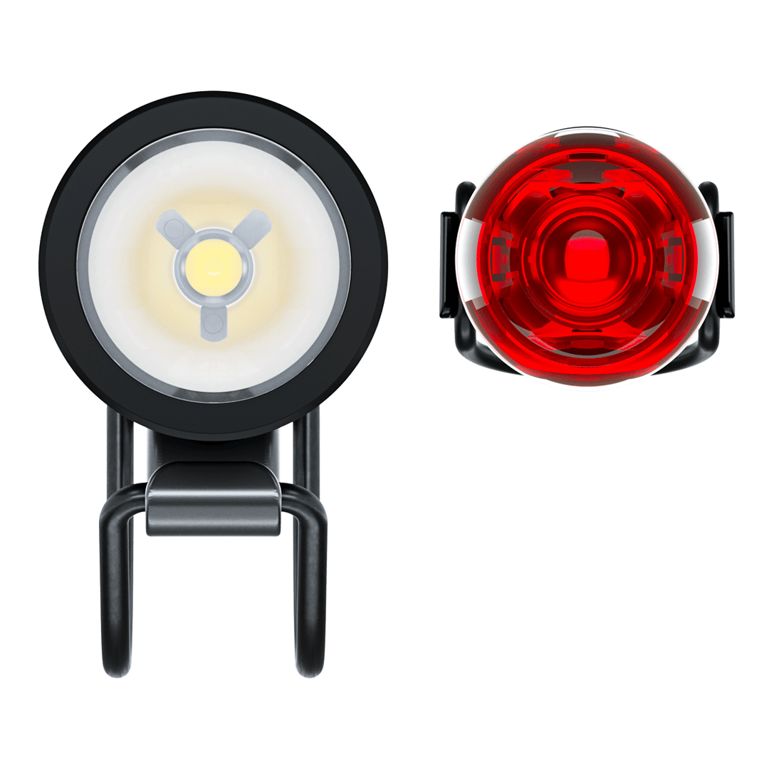 Knog Plugger Front and Rear Plug Bike Light set