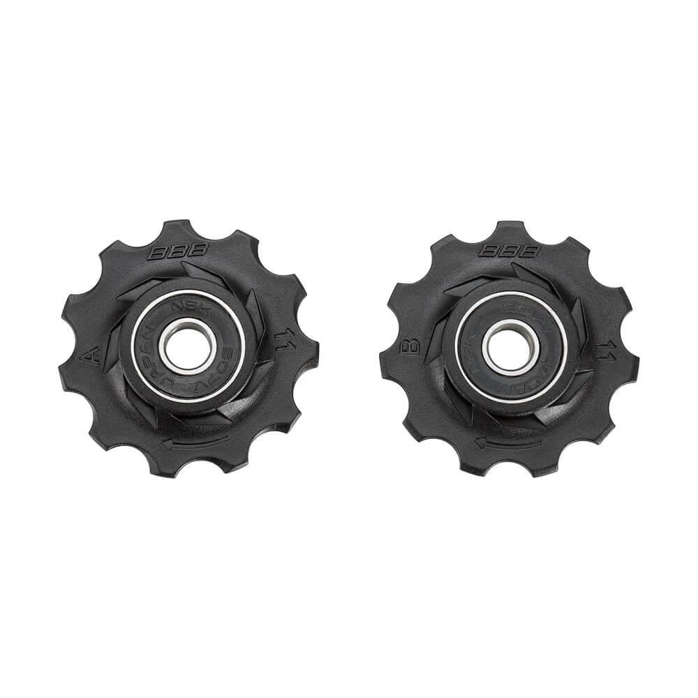 BBB RollerBoys Rear Derailleur Jockey Wheels BDP-02 11T - Black - Sprocket & Gear