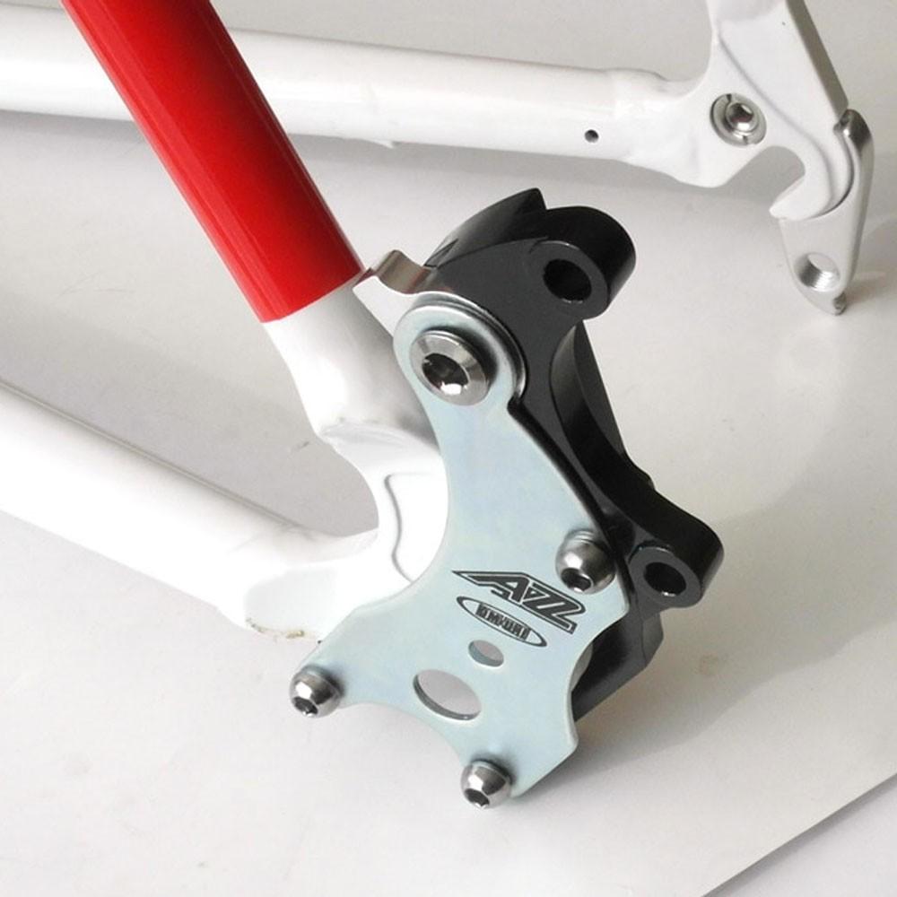 Universal Rear Set Mounts A2Z Retro-Fit Rear Universal Disc Mount for Non-Disc Bicycles ...