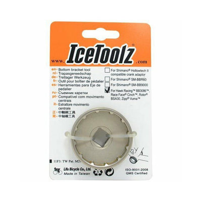 IceToolz M097 External Bottom Bracket Tool - 12 notch - Sprocket & Gear