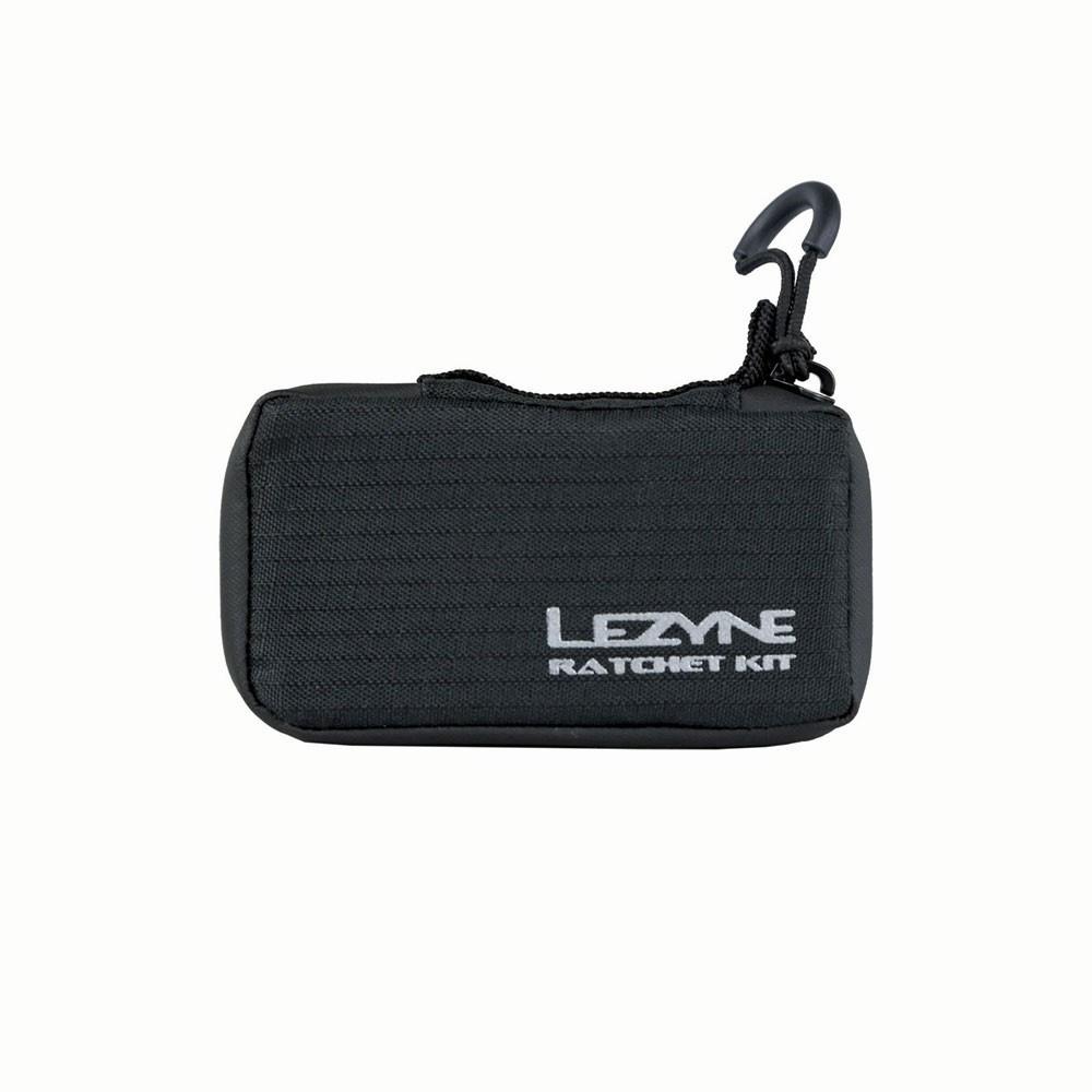 Lezyne Ratchet Kit Compact Portable Precision Tool Kit Torx Hex 12 Bits - Black - Sprocket & Gear