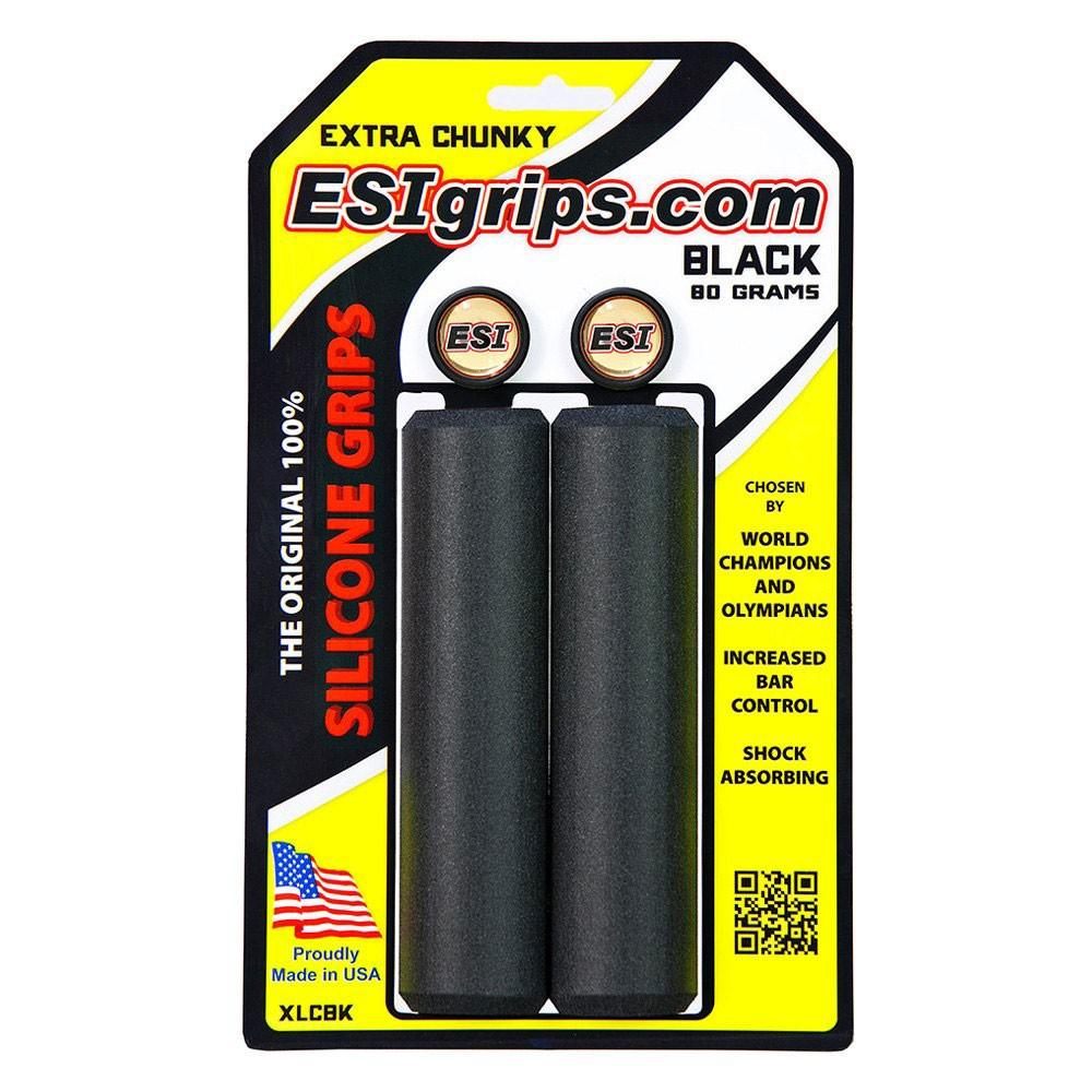 ESI Silicone Grips Extra Chunky XLCBK - Sprocket & Gear