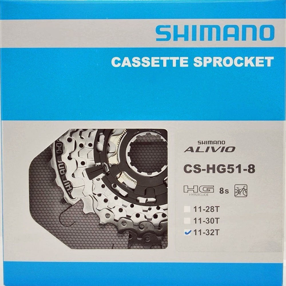 Shimano Alivio CS-HG51 Speed 11-32T – Sprocket Gear