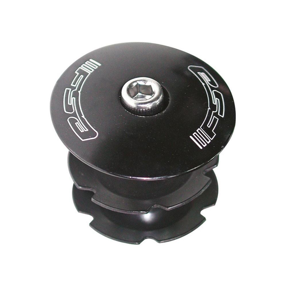 FSA Star Nut Assembly 1.5in Alloy Top Cap Steel Compression Bolt - Black - Sprocket & Gear