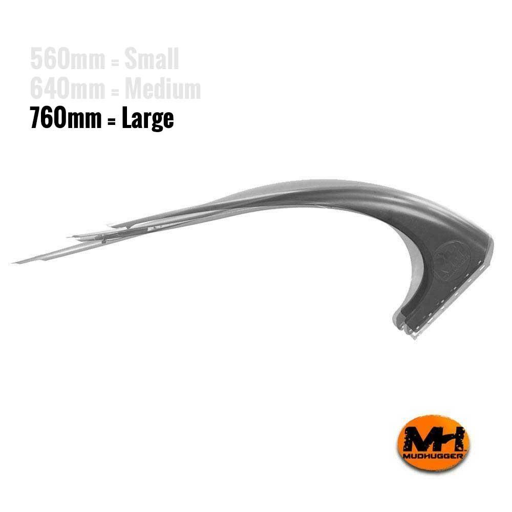 Mudhugger Large Rear (760mm) - Sprocket & Gear