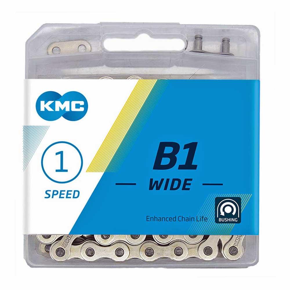 KMC B1 Wide 1/2" x 1/8" Single Speed Chain - Silver