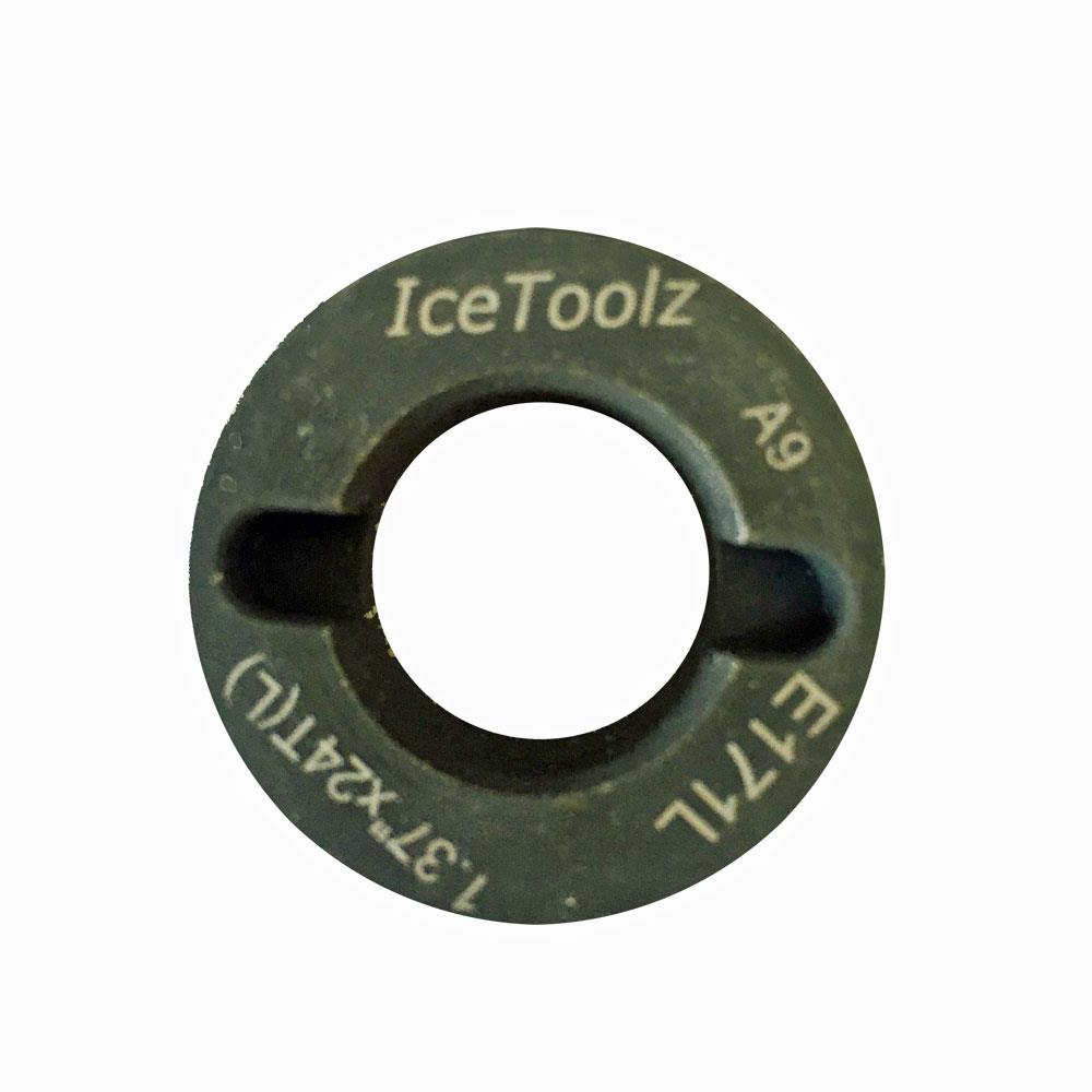 IceToolz Xpert BB Screw Thread Tap 1.37" x 24 TPI