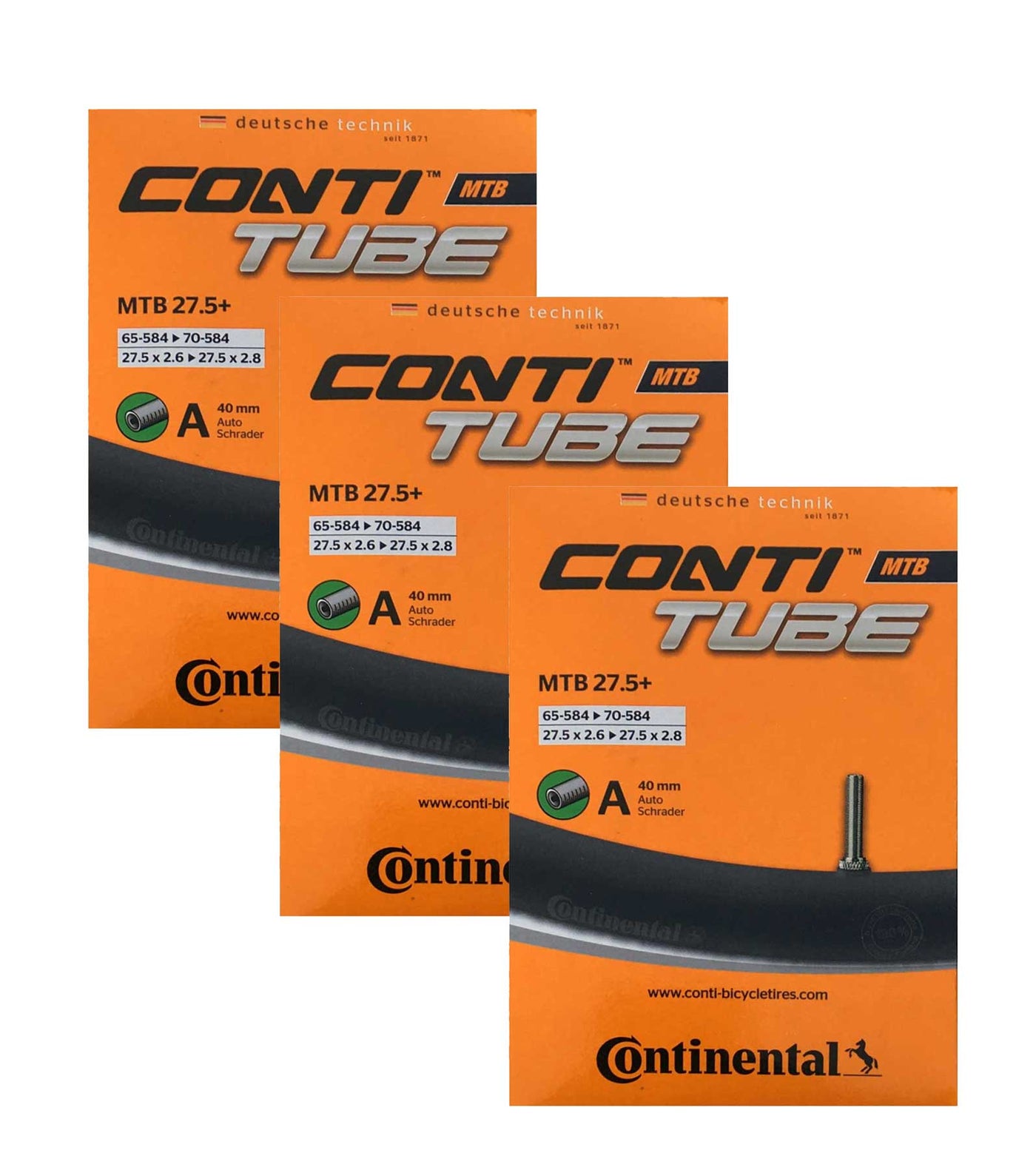 Continental 27.5" Plus x 2.6-2.8" - Schrader 40mm